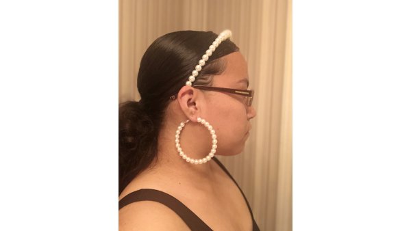 Big Pearl Headband or Headpiece