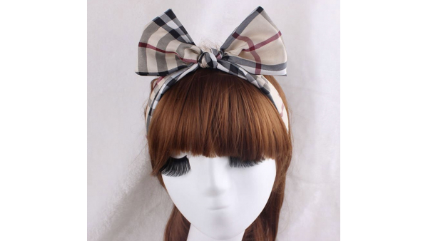Child's Designer Inspired Twisted Bow Headband